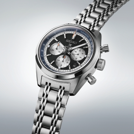 Cronógrafo mecânico de edição limitada comemorativa do 100º aniversário da marca Seiko (SRQ049).