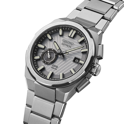Perspectiva do relógio Seiko Astron GPS Solar SSJ037J1, edição limitada 2025.