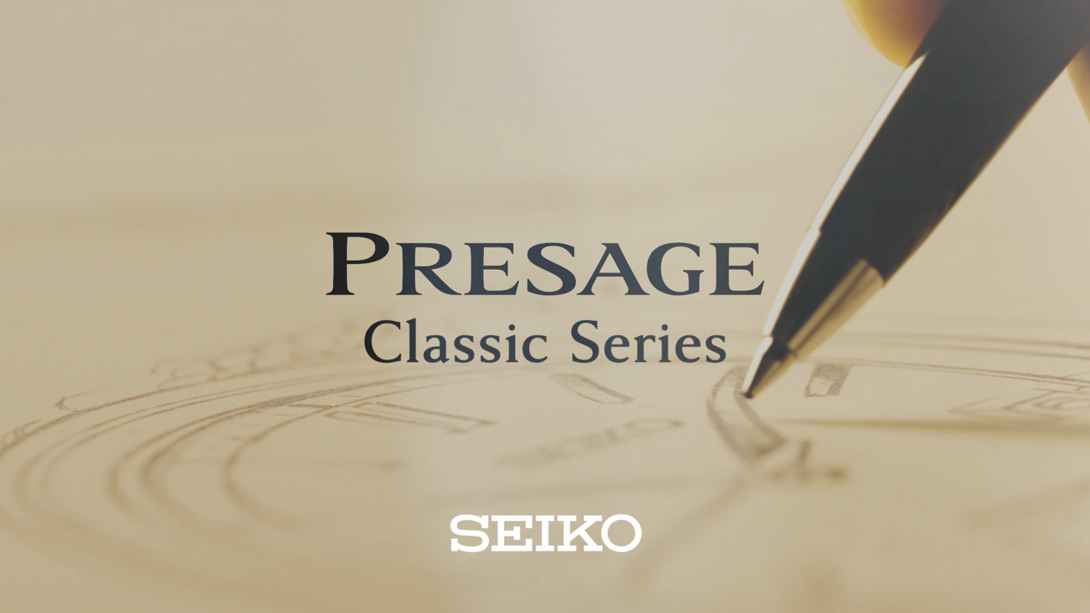 Vídeo de apresentação da série Seiko Presage Classic.