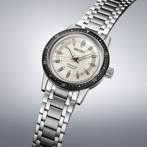 Relógio Seiko Presage Style 60's comemorativo do Crown Chronograph de 1964.