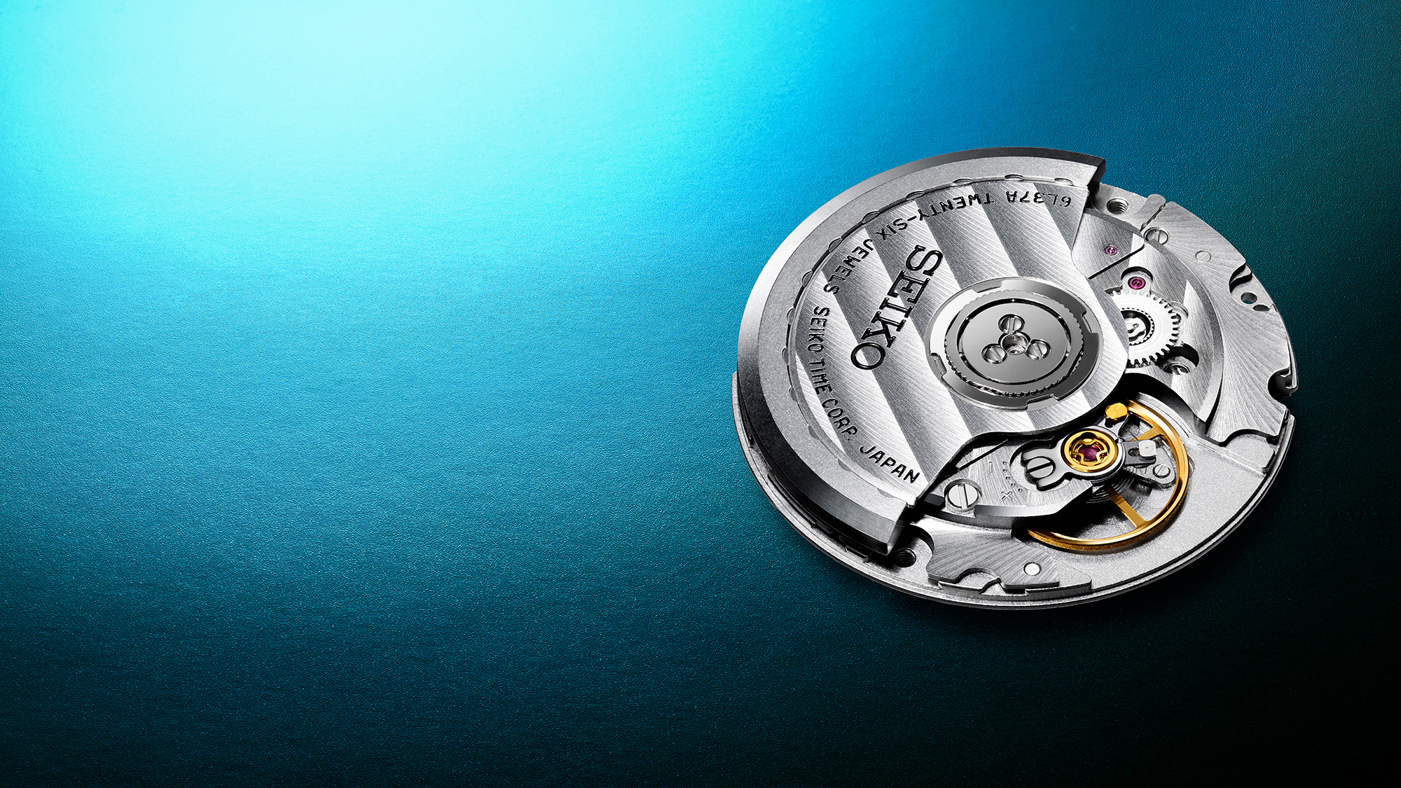 Especificações do Calibre 6L37, um movimento mecânico automático slim de alta-precisão da Seiko.