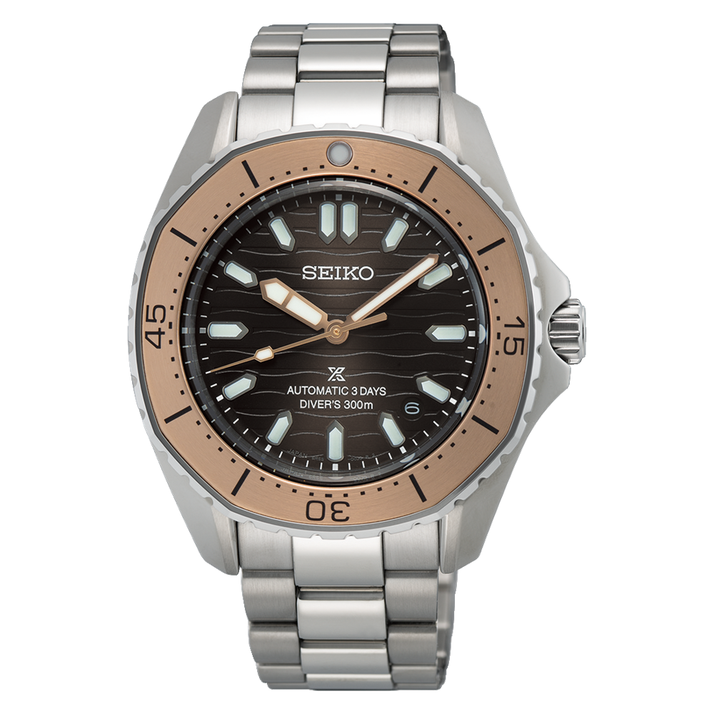 Modelos 6R55: relógio de mergulho Seiko Prospex SPB485J1.