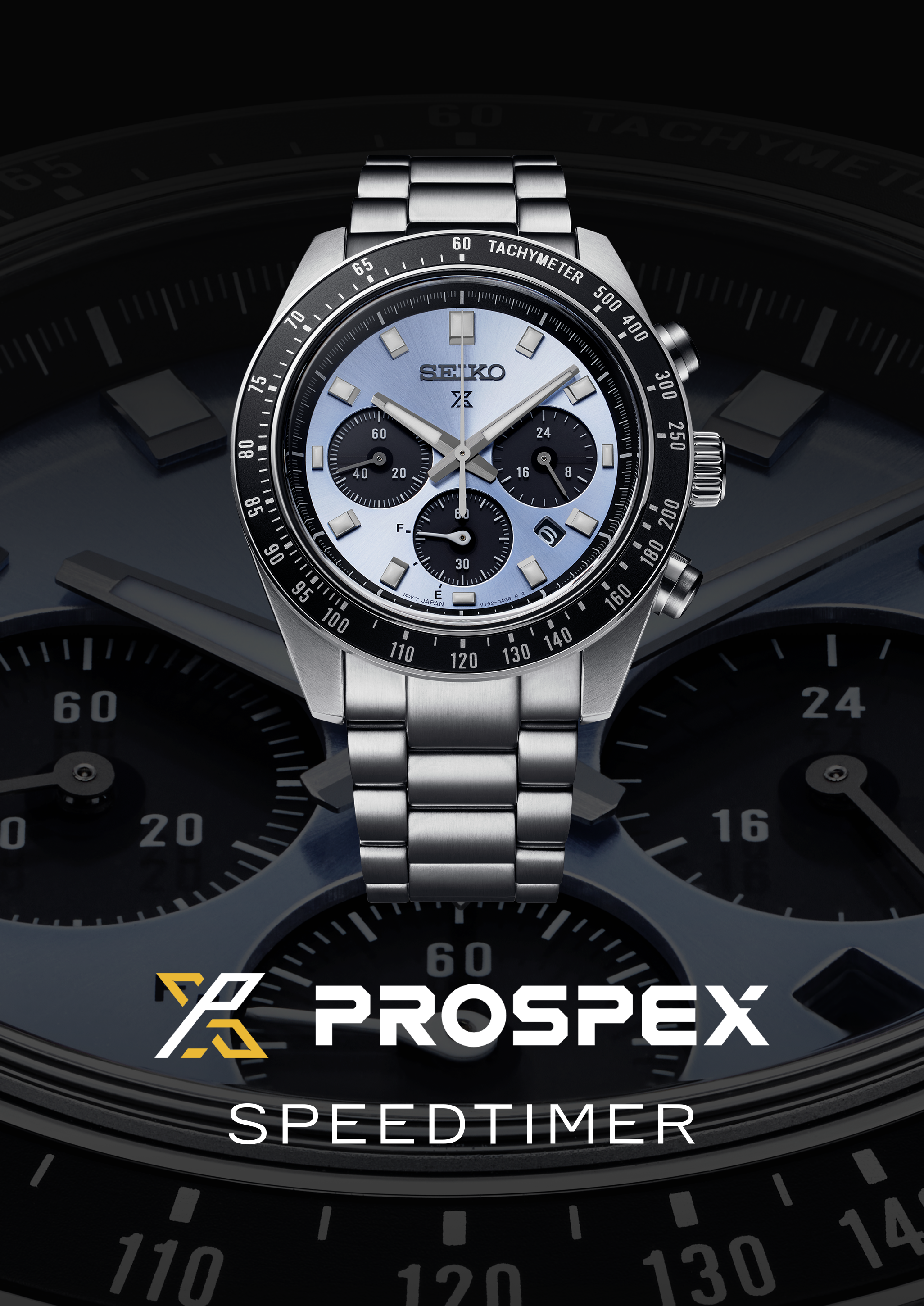 Relógio Seiko Prospex Speedtimer SSC935P1, exclusivo para a Europa.