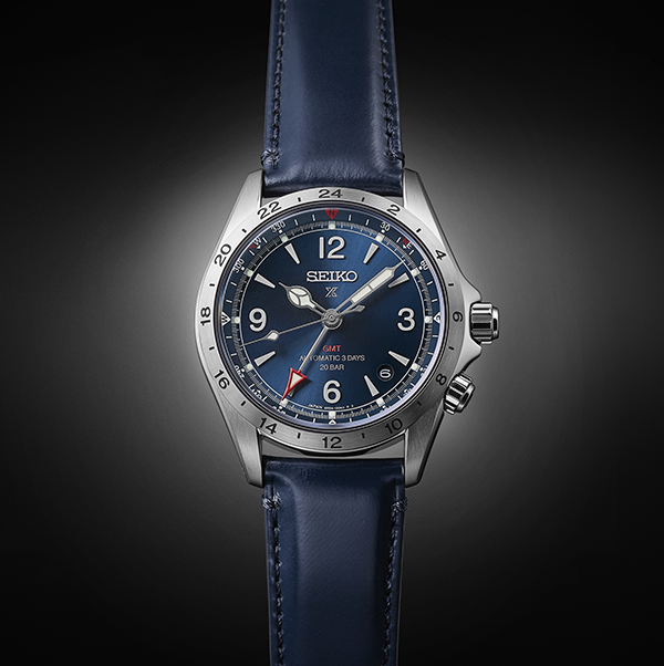 O design do mostrador e do bisel do novo Seiko Prospex Alpinist SPB377J1 optimiza a legibilidade da função GMT.