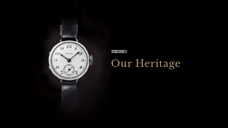 Conheça a História da Seiko (imagem de relógio de pulso histórico da Seiko).