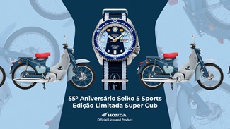 55⁰ Aniversário Seiko 5 Sports Edição Limitada Super Cub