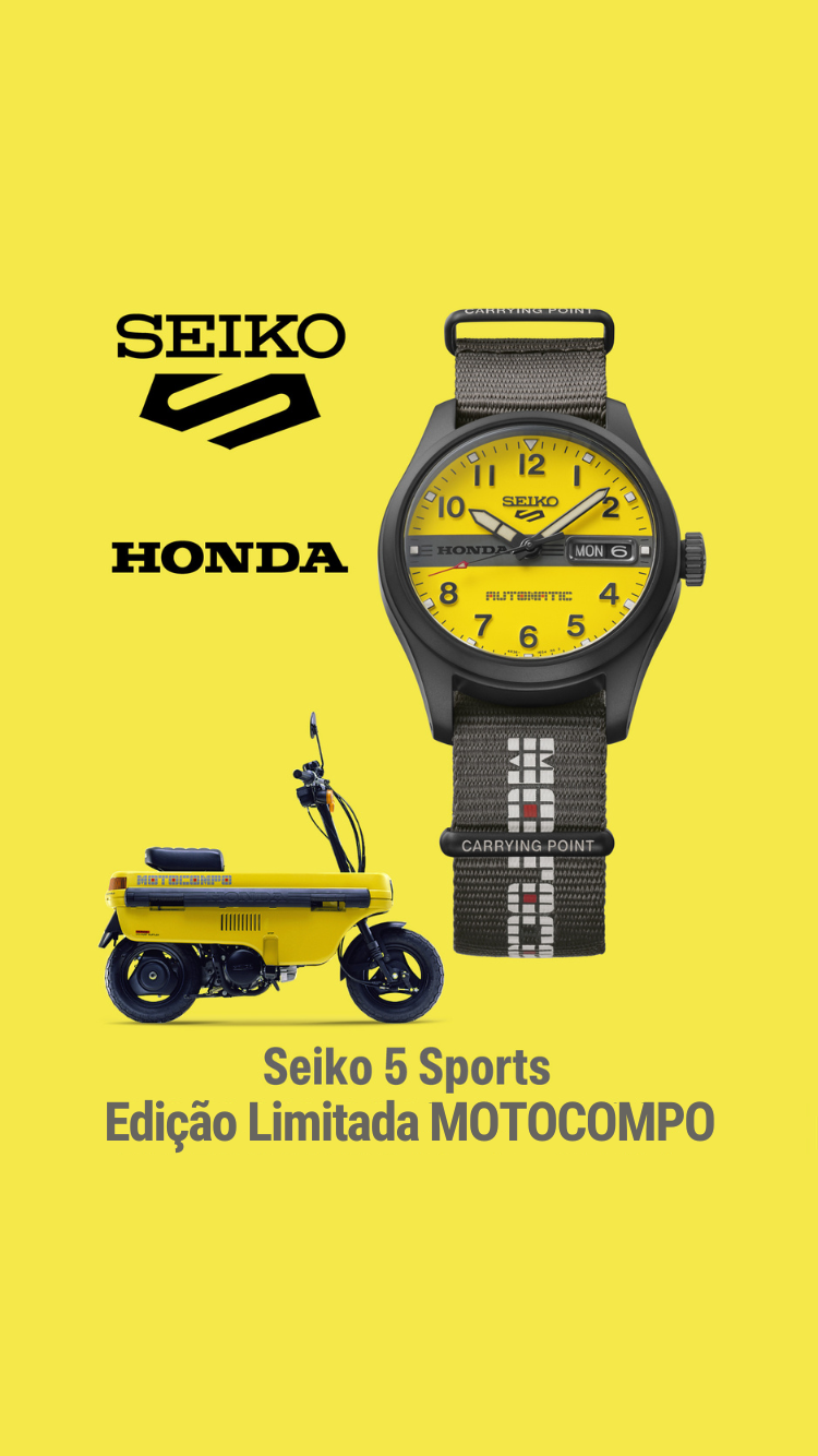 Seiko 5 Sports x Honda MOTOCOMPO HDB010K1