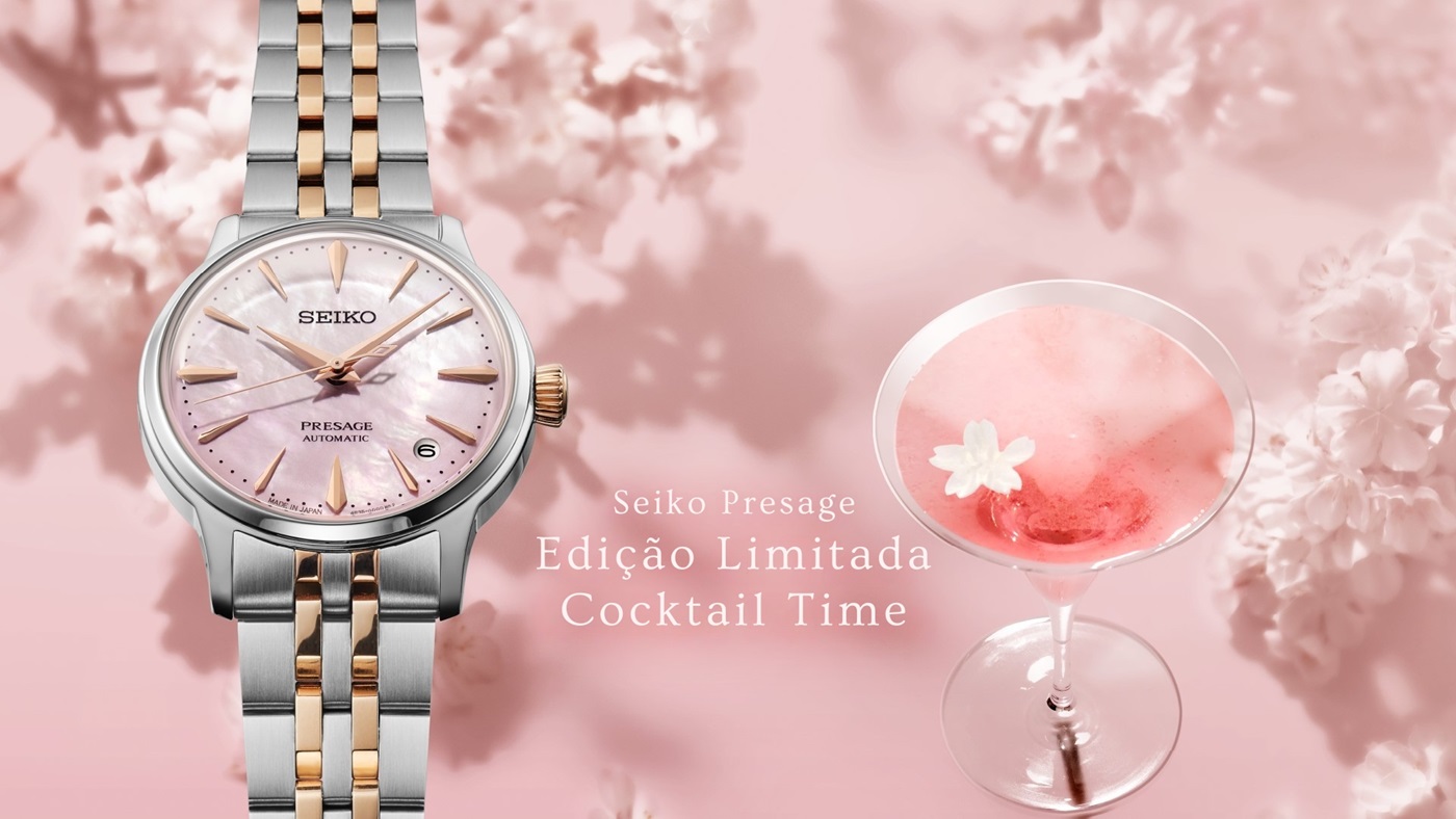 Seiko Presage Cocktail Time STAR BAR Edição Limitada SRPM06J1.