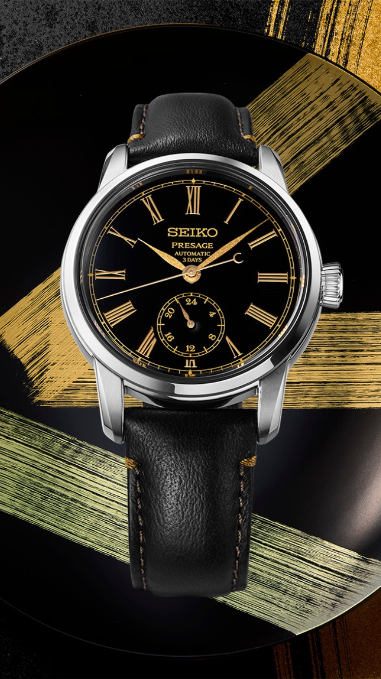 Seiko Presage Classic Series 'Craftsmanship' SPB499J1 com Lacado Urushi