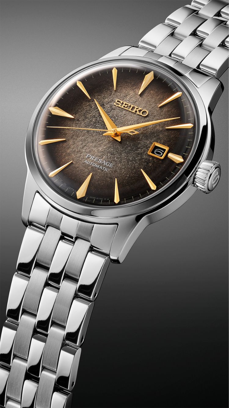 Relógio automático Seiko Presage STAR BAR SRPK93J1.