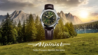 Seiko Prospex Alpinist Mecânico, relógios SPB503J1, SPB505J1 e SPB507J1.