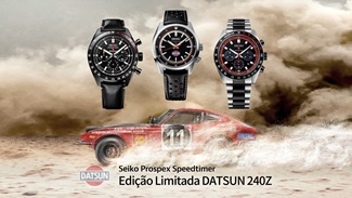 Prospex Speedtimer | Edições Limitadas Datsun 240Z SRQ057, SSC957, SPB517.