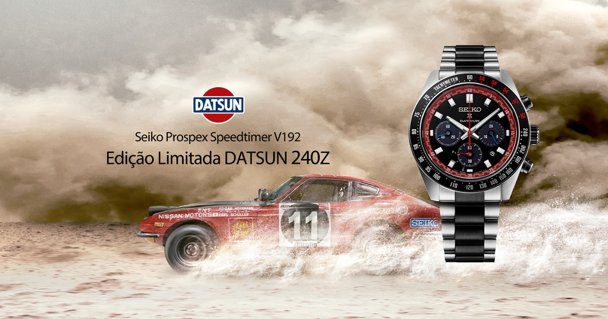 Prospex Speedtimer | Cronógrafo Solar Datsun 240Z SSC957