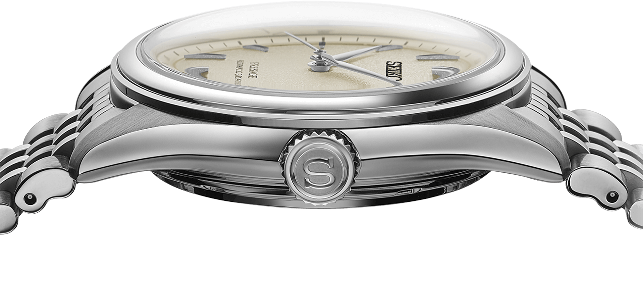 Foto da caixa do relógio automático Seiko Presage Classic Series SPB463