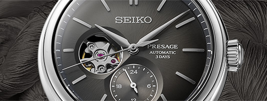 Relógio Seiko Presage Classic Semi-Skeleton