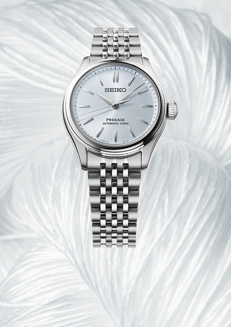 Relógios Seiko Presage Classic Series com Três Ponteiros