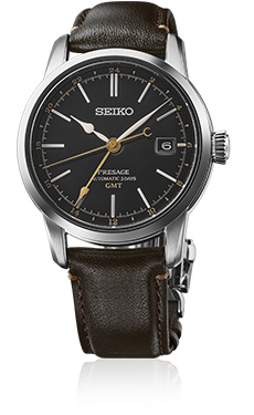 Foto do relógio Seiko Presage Classic Craftsmanship em lacado Urushi SPB447.