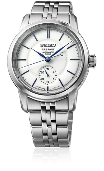 Foto do relógio Seiko Presage Classic Craftsmanship em porcelana de Arita SPB445