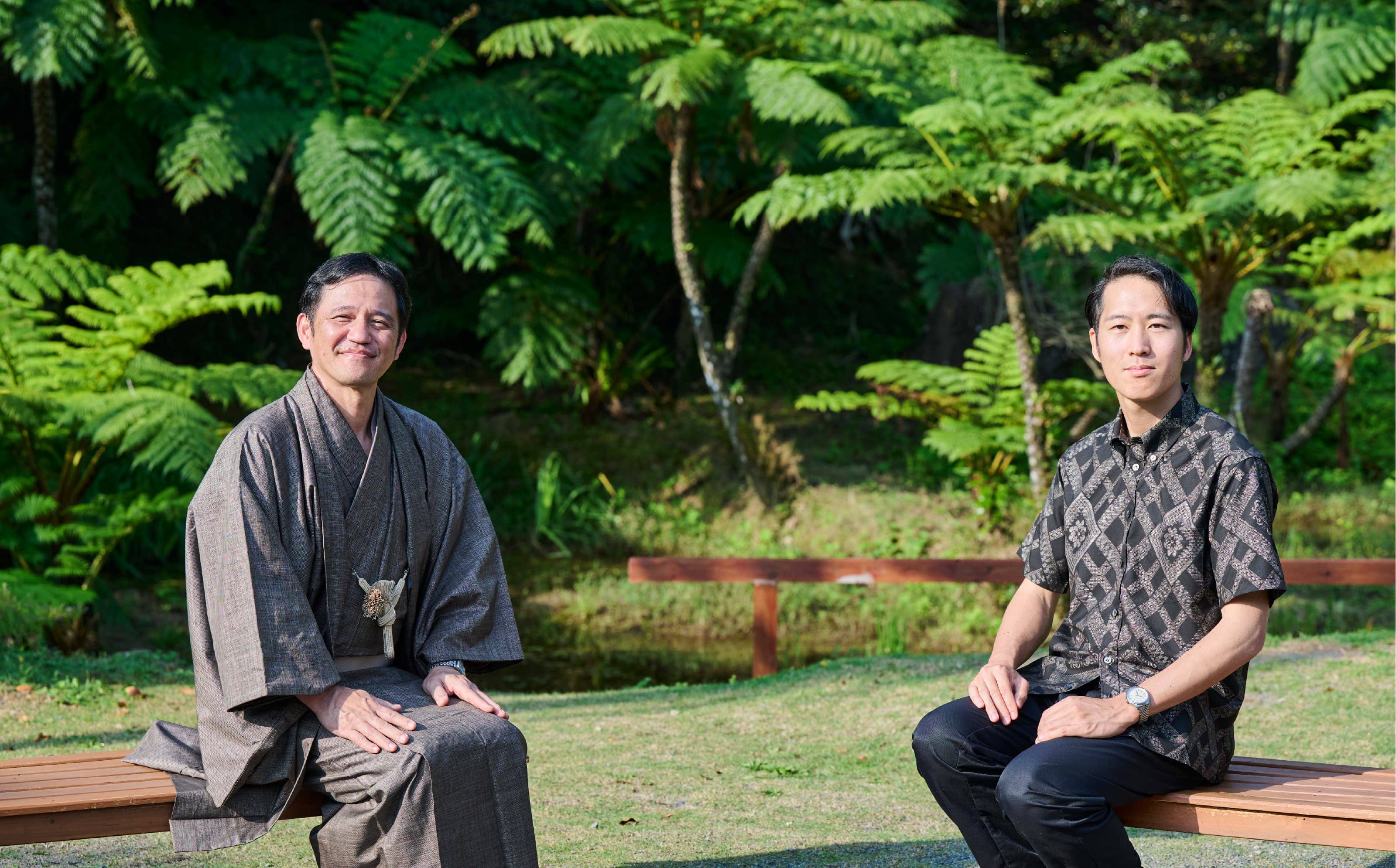 Foto 1 do diálogo entre Koshima e Matsumoto