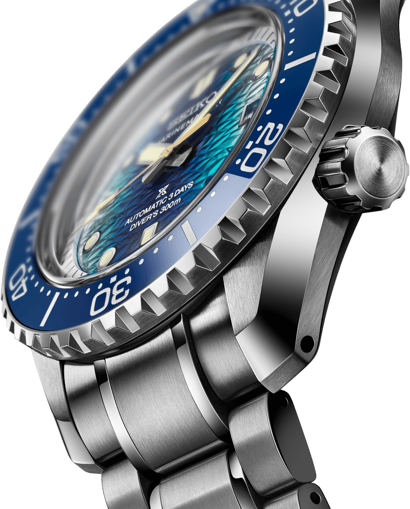 Caixa do relógio de mergulho Seiko Prospex Marinemaster HBF002