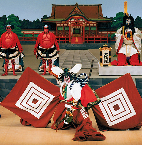 Photo of Kabuki stage