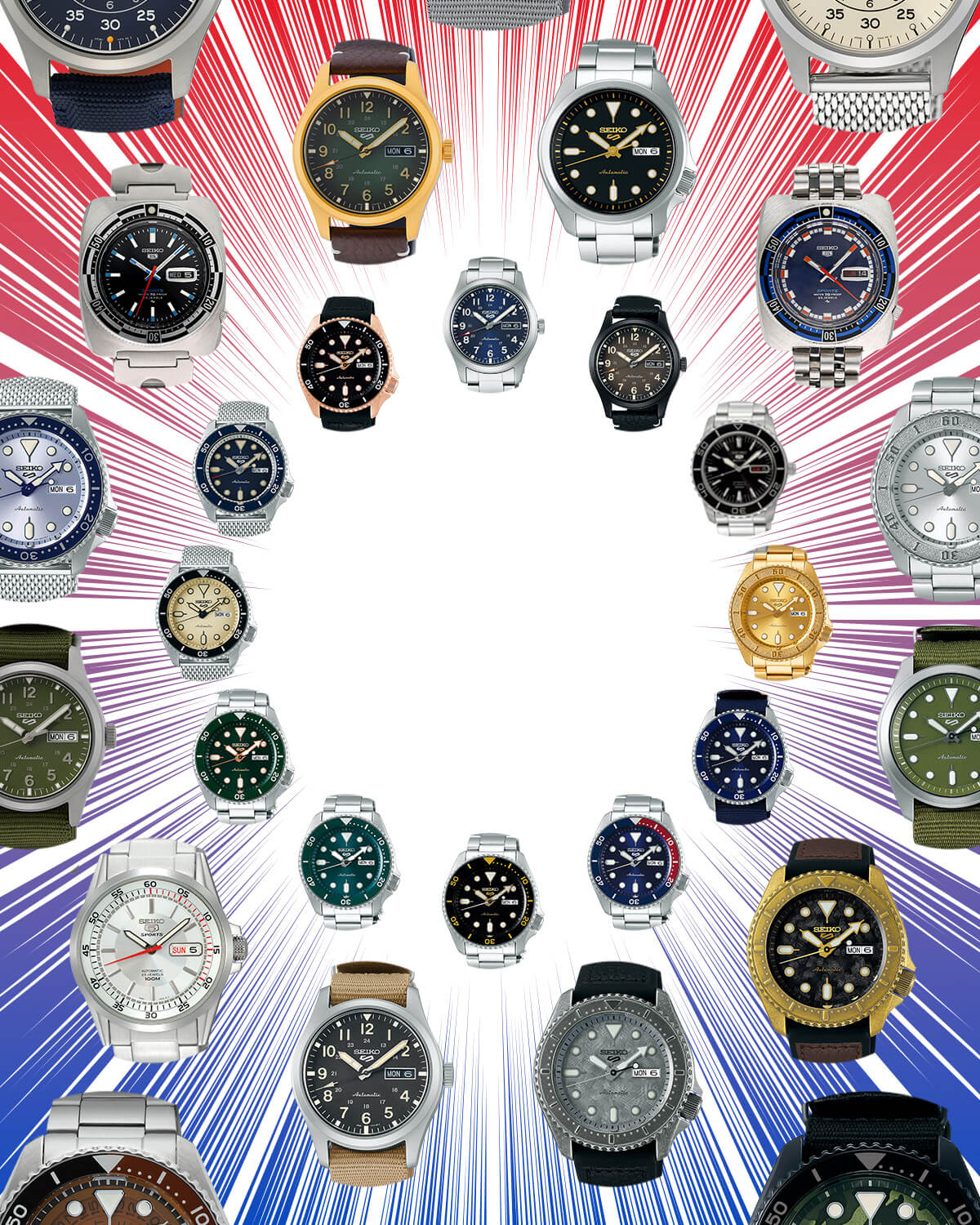 Seiko 5 Sports 55th anniversary special site