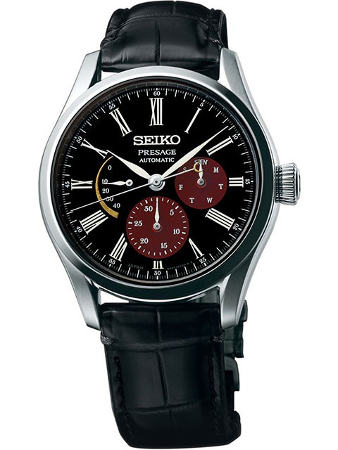 Presage, Urushi Byakudan-nuri lacquer and the moon at dawn. An inspired  combination. | Seiko Watch Corporation