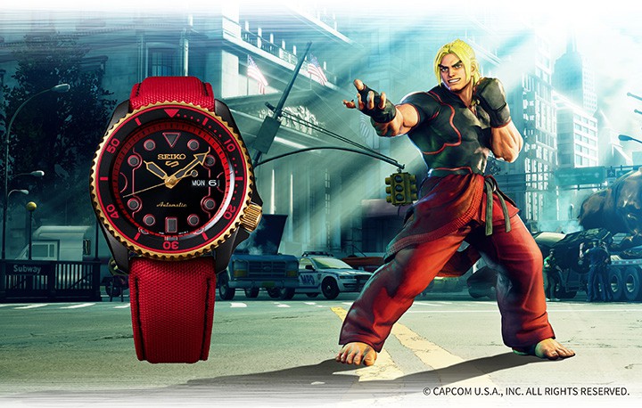 Seiko 5 Sports meets Street Fighter V. | Seiko Watch Corporation