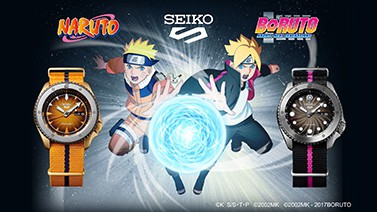 Seiko 5 Sports meets NARUTO & BORUTO. | Seiko Watch Corporation