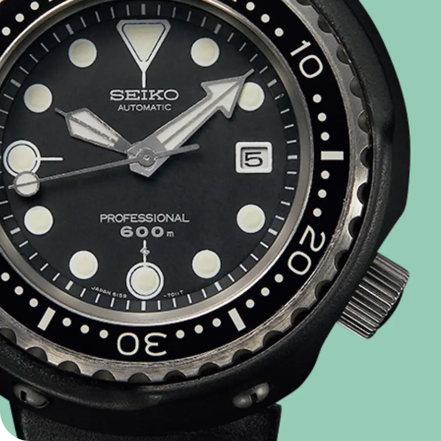 Photo of the professional diver’s 600m