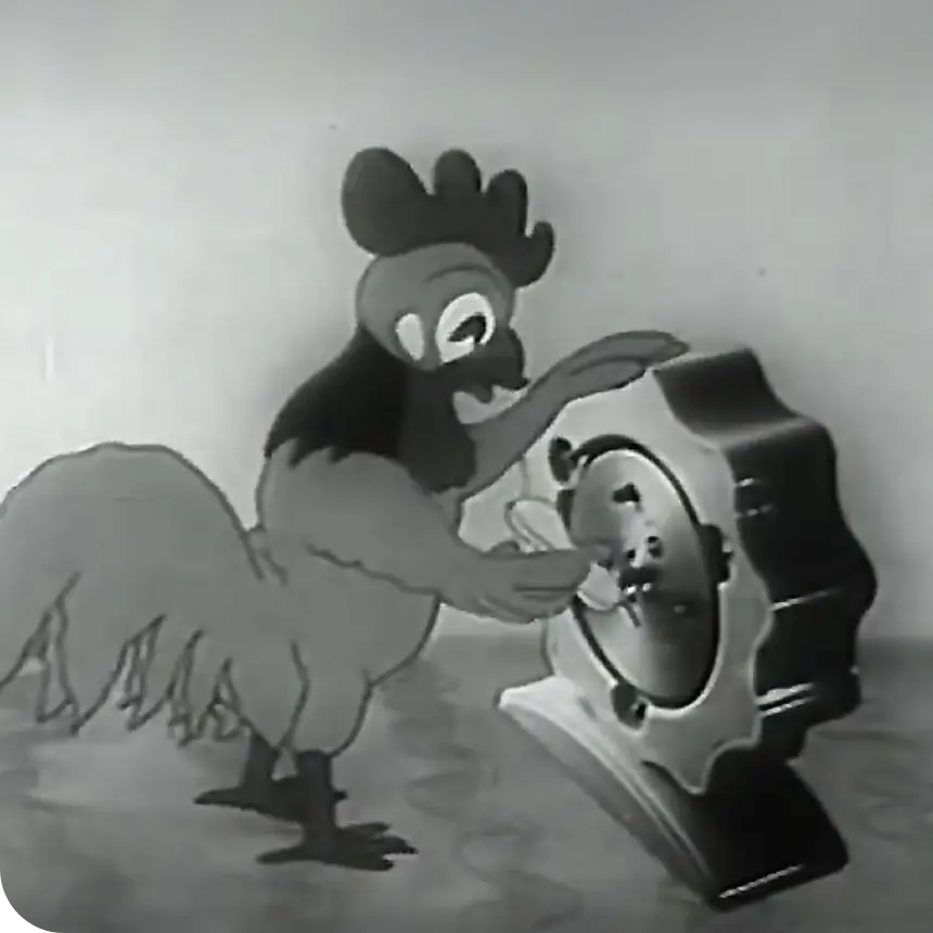 Photo of Japan's first TV commercial