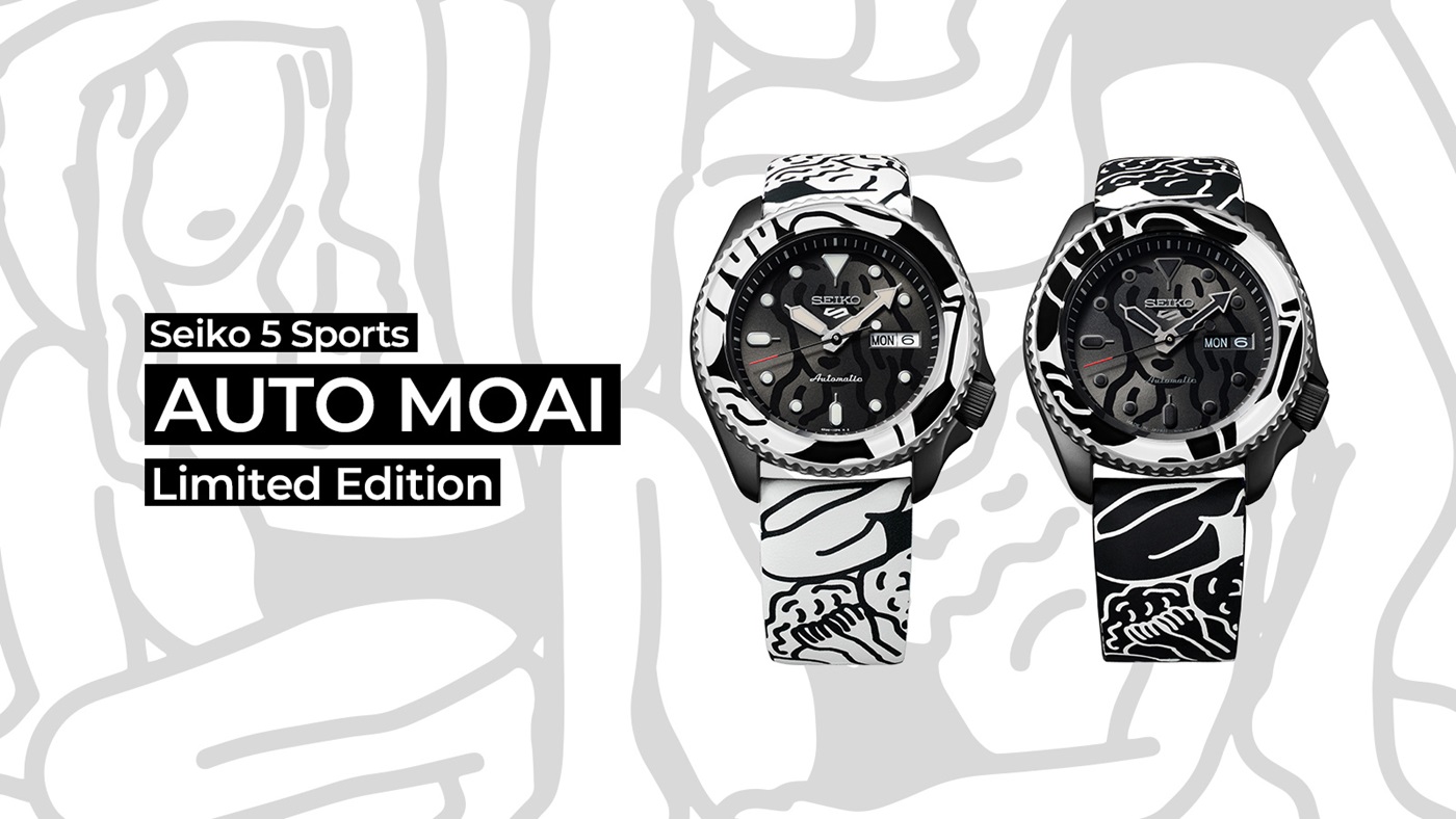 Photo of Seiko 5 Sports AUTO MOAI Limited Edition