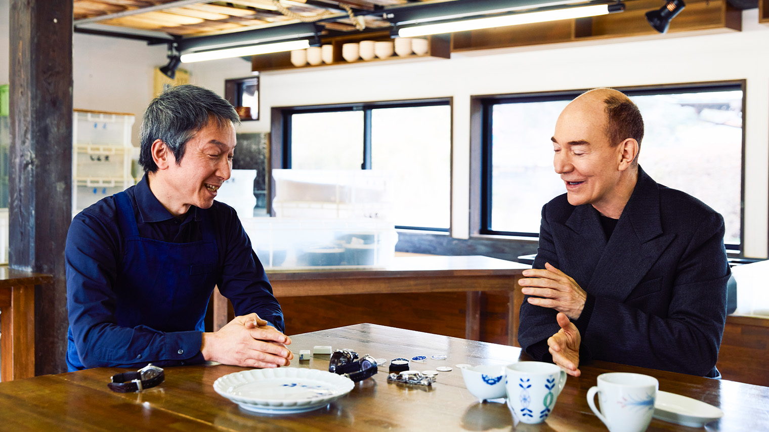 Photo Hiroyuki Hashiguchi & Robert Campbell