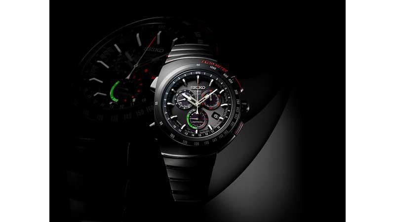 SEIKO ARTRON GIUGIARO ブラック Seiko GPS Solar teknolojisini Giugiaro Design'ın yaratıcılığıyla