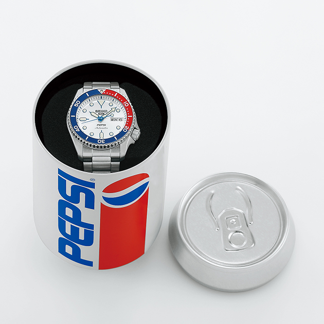 Seiko 5 sports> Pepsi®Limitli Üretim özel sayfası yayında. | Seiko