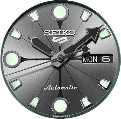 Photo of SRPF75K1 Seiko 5 Sports Dial＆Index