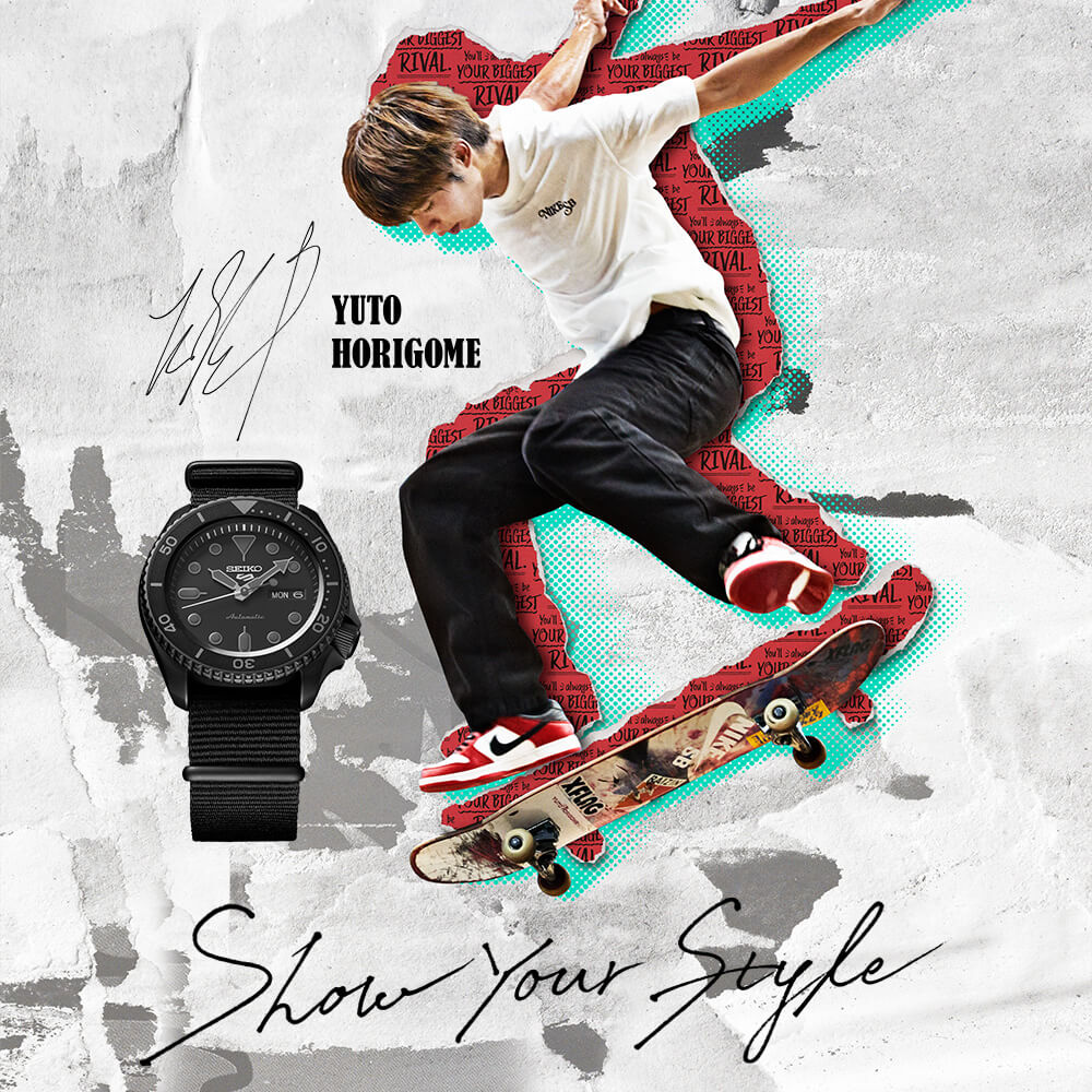 Seiko 5 Sports × Yuto Horigome