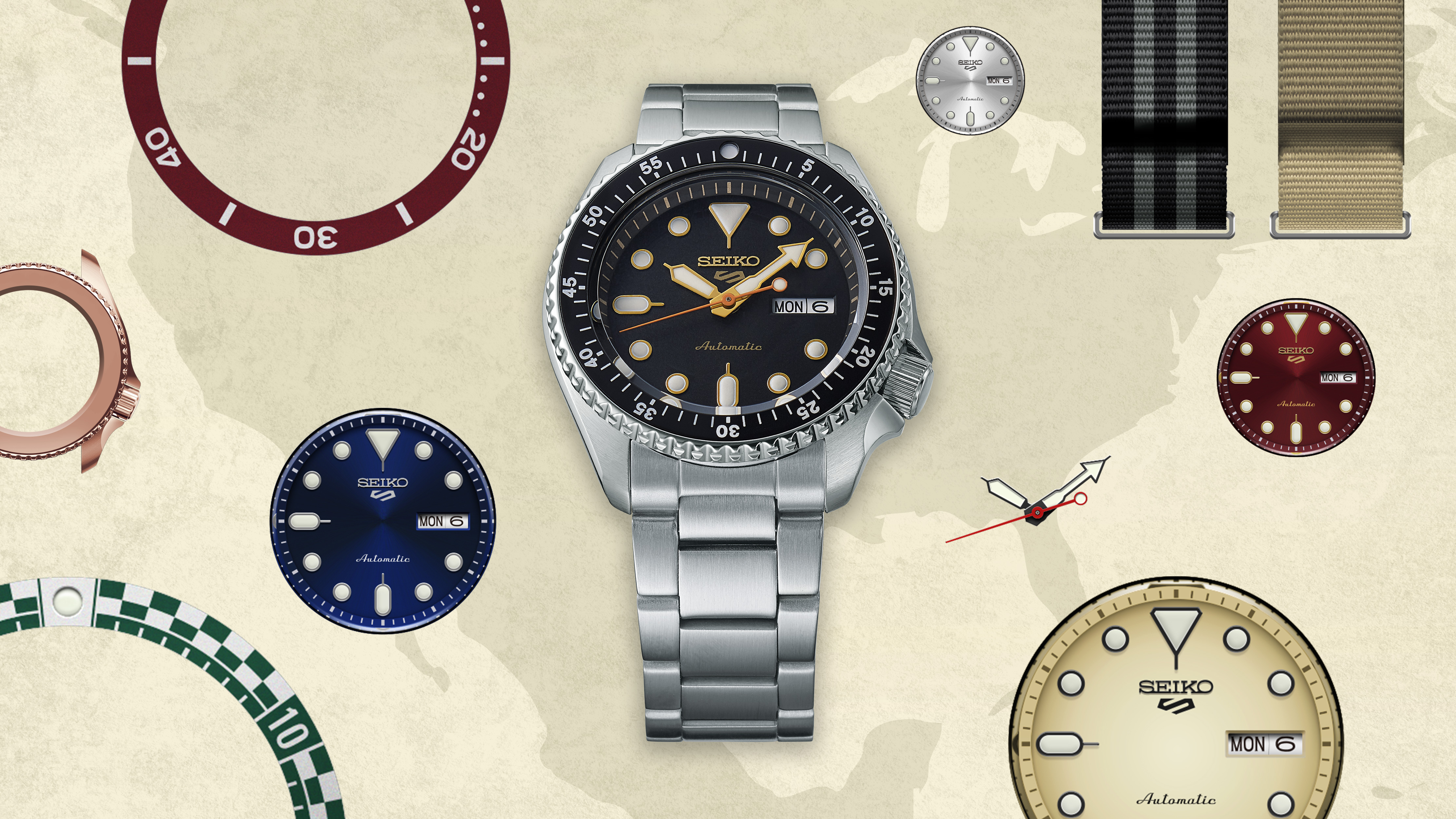 Seiko 5 Sports 55th Anniversary Customize Campaign Limited