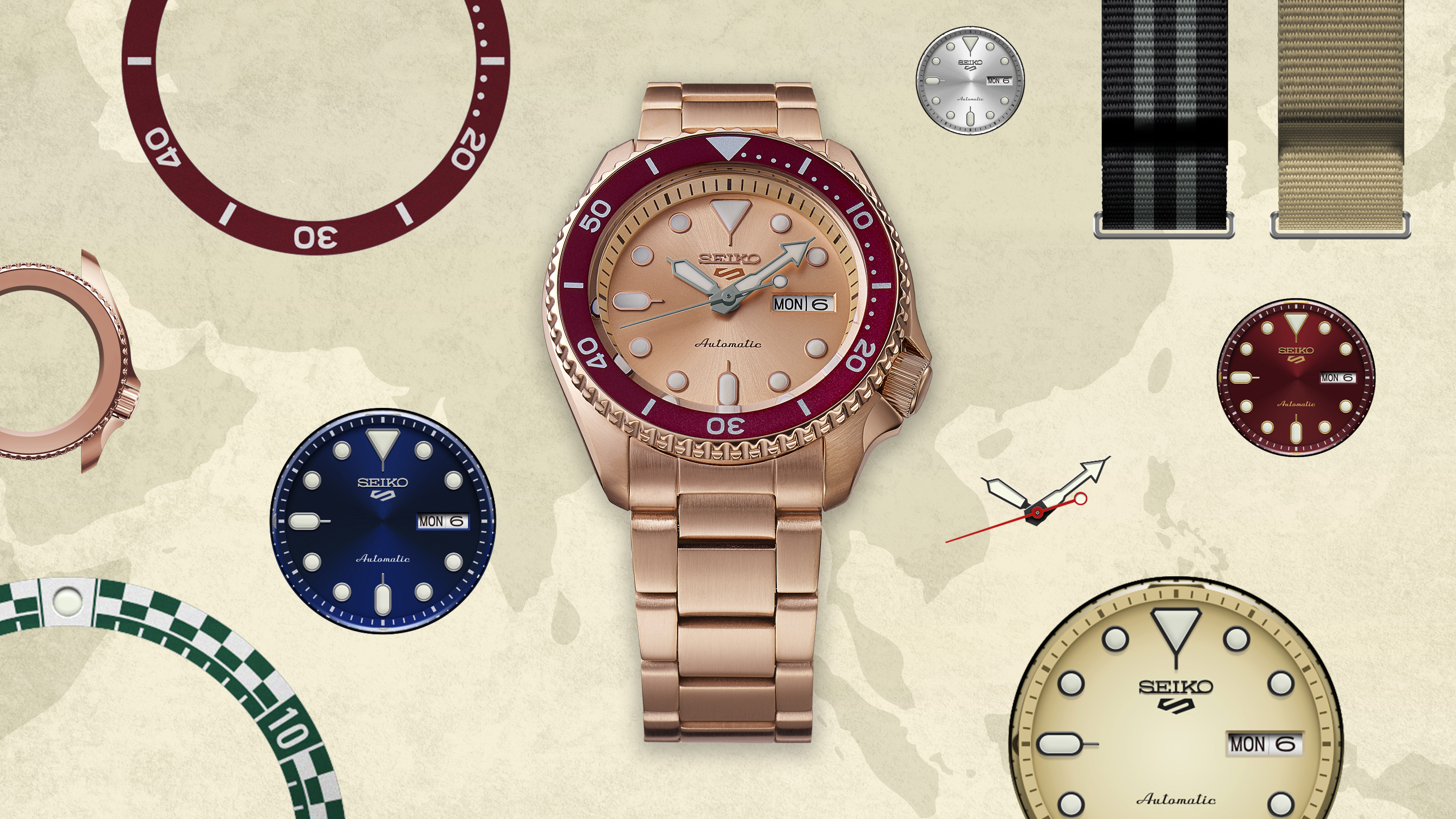 Seiko 5 Sports 55th Anniversary Customize Campaign Limited