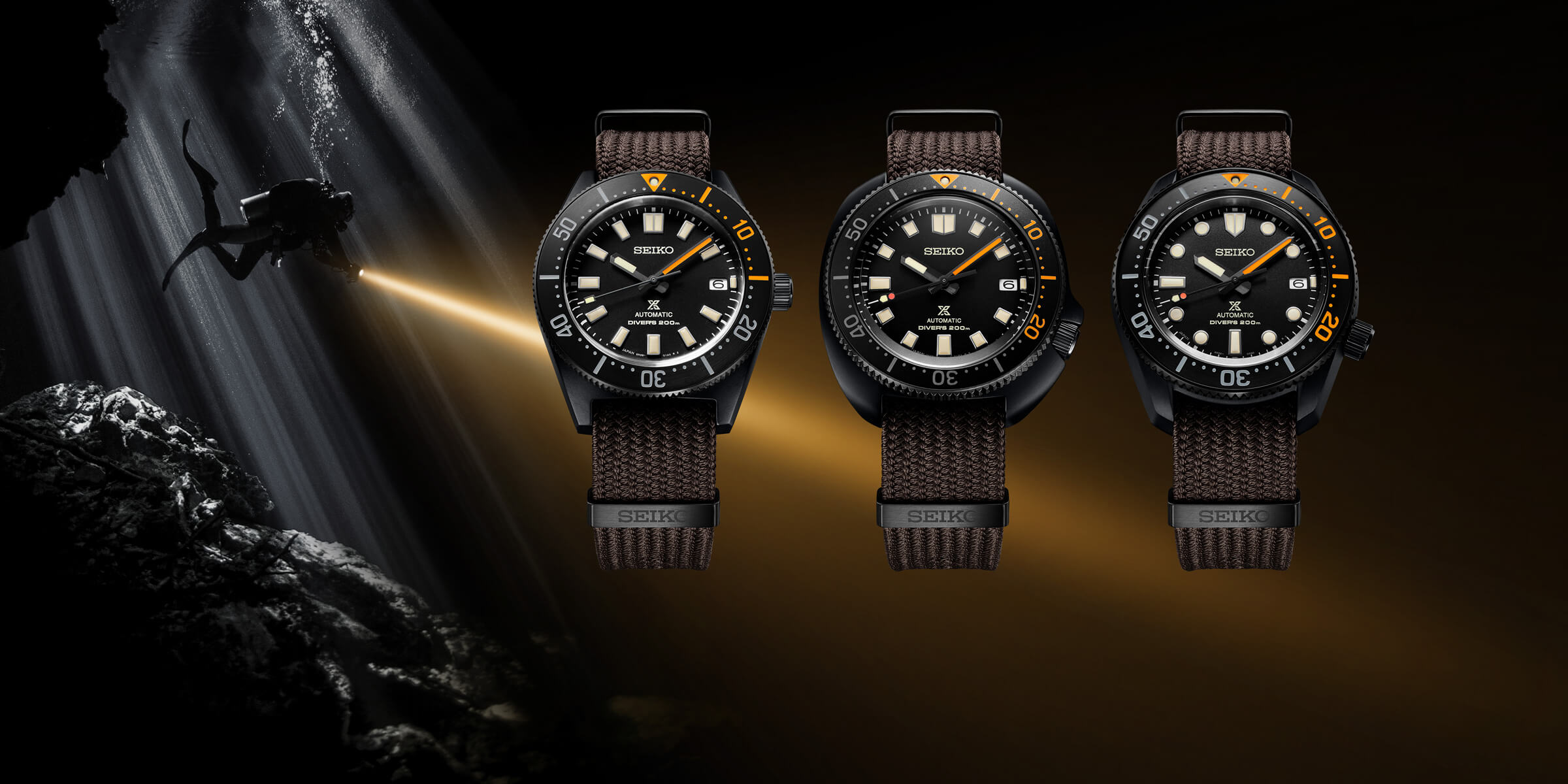 Secretaris draagbaar Kleuterschool SEIKO PROSPEX The Black Series Limited Edition | Seiko Watch Corporation