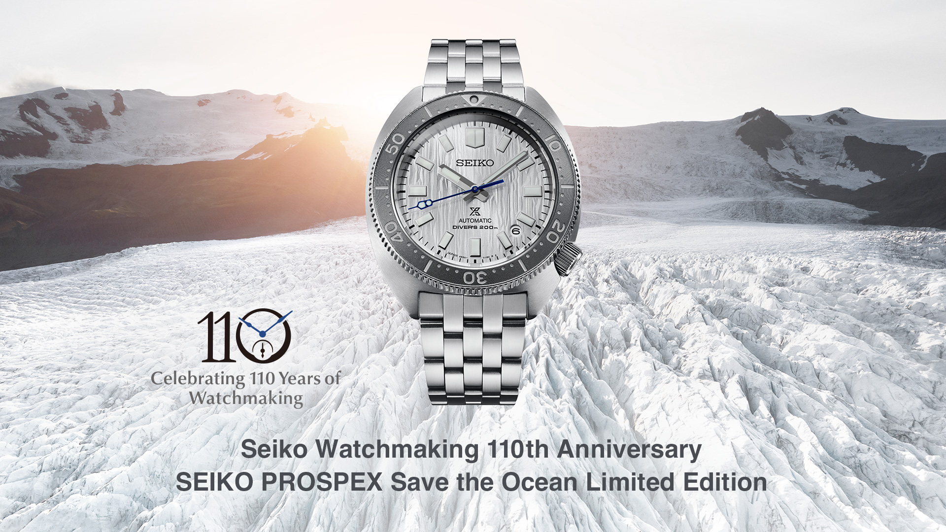 Seiko Watchmaking 110th Anniversary SEIKO PROSPEX Save the Ocean Limited  Edition