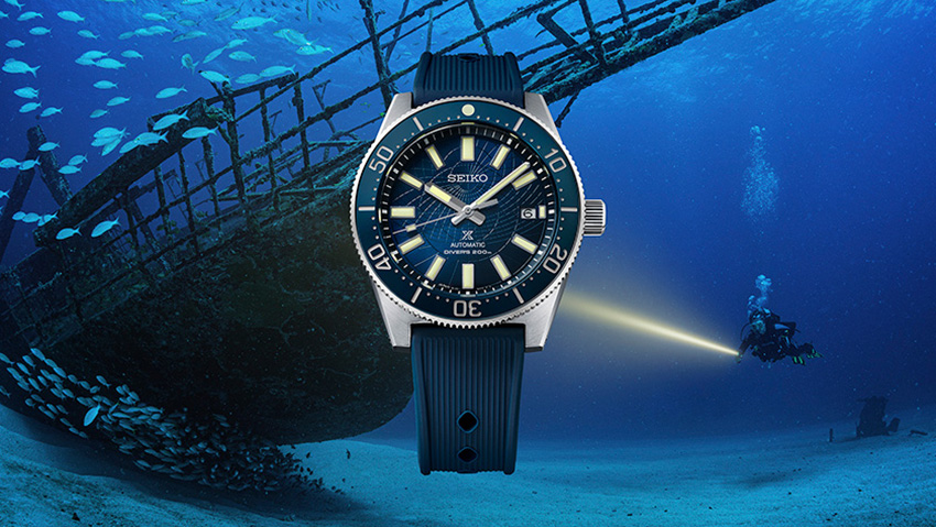 Underwater research inspires a modern re-interpretation of a landmark diver's  watch. | Seiko Watch Corporation