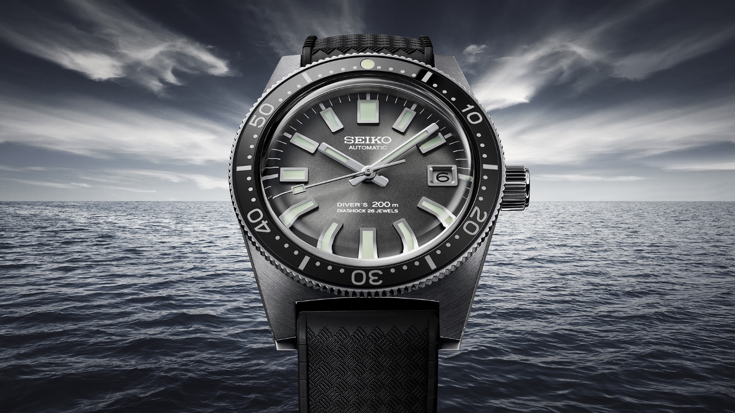 Powered by a new slimline movement, a new re-creation of Seiko's first diver's watch is closer than ever the original. | Seiko Corporation