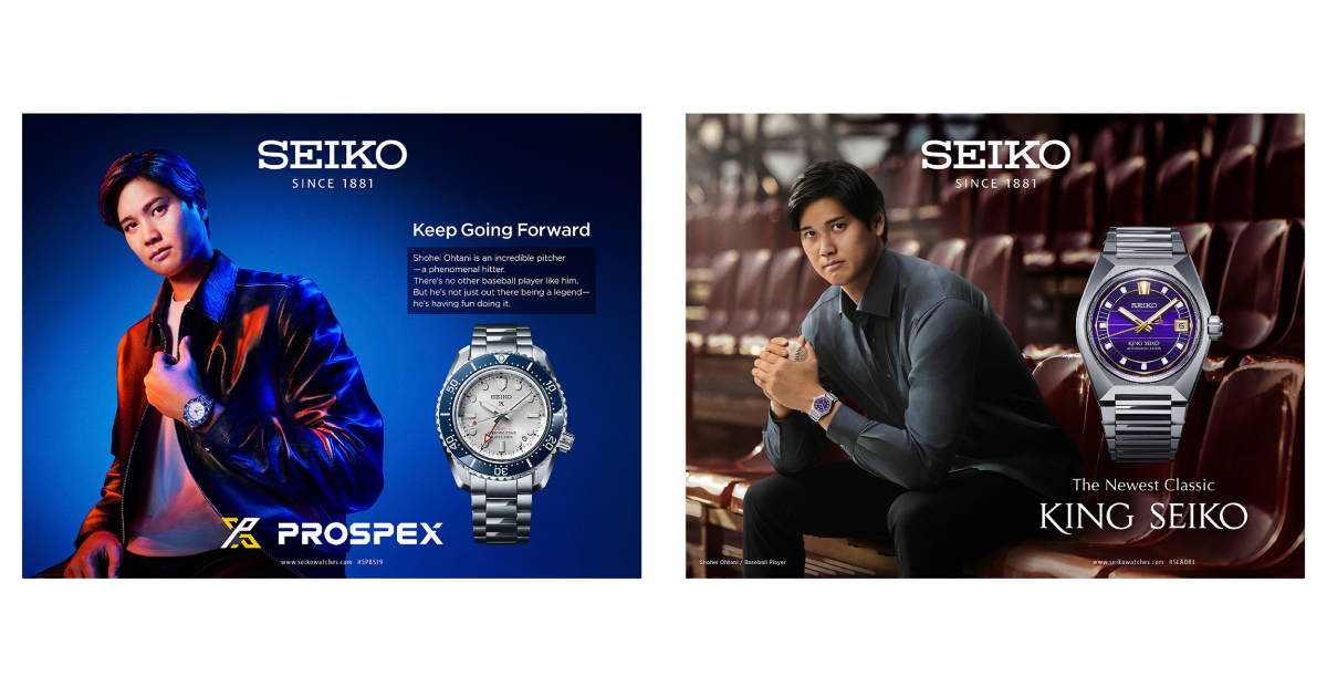 Shohei Ohtani is appointed global ambassador of the Seiko brand