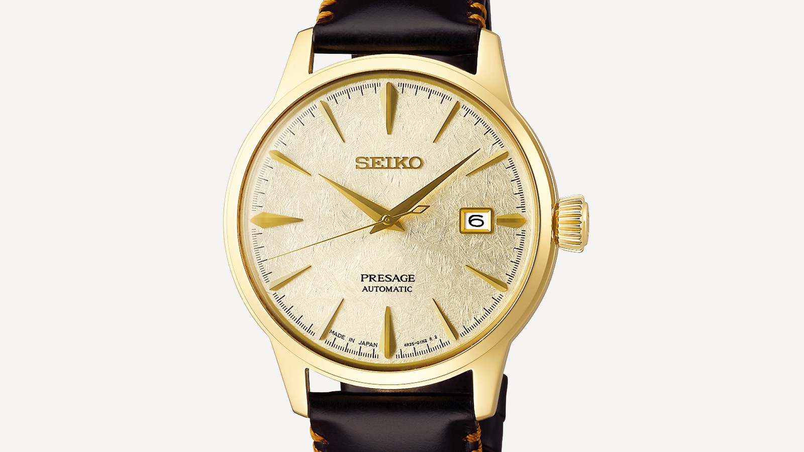 seiko presage automatic gold, stor affär Spara antal tillgängliga -  