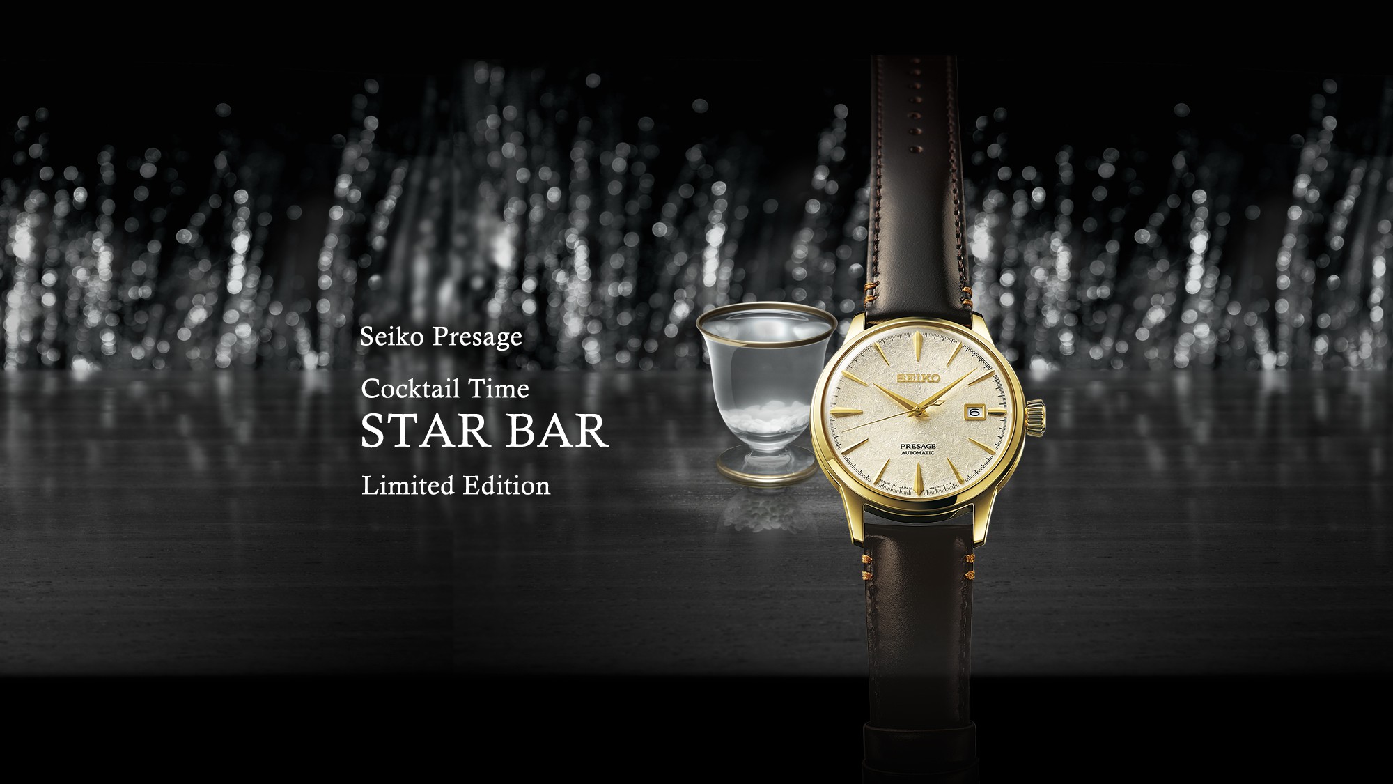 Seiko Presage Cocktail Time Star Bar Limited Edition | Seiko Watch  Corporation