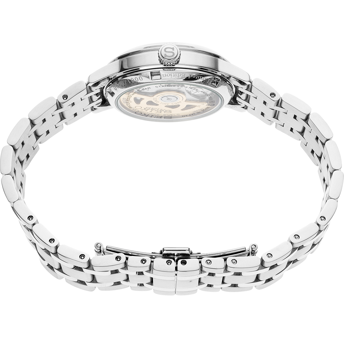 Seiko Presage Cocktail SRP841J1 – Orologio Analogico Donna, Argento, Bracciale In Acciaio, Datario