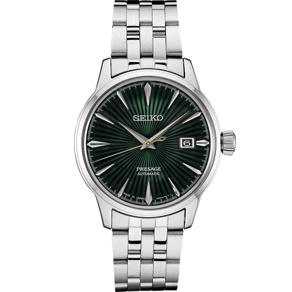 Seiko Presage SRPE15 Green Cocktail Time
