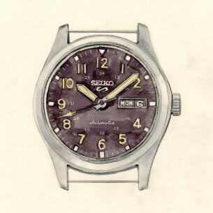 Illust of A field watch, reimagined for town use.