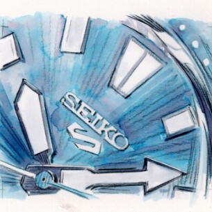 Illust of Evolving from a divers’ watch into a more refined expression.